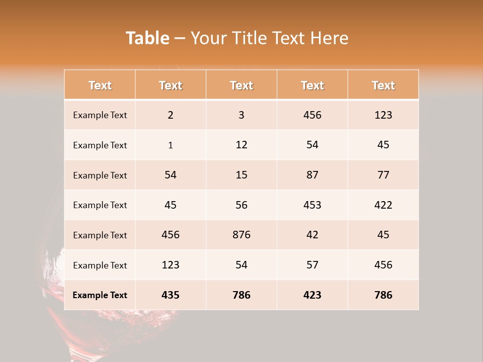 Design Winery Beverage PowerPoint Template