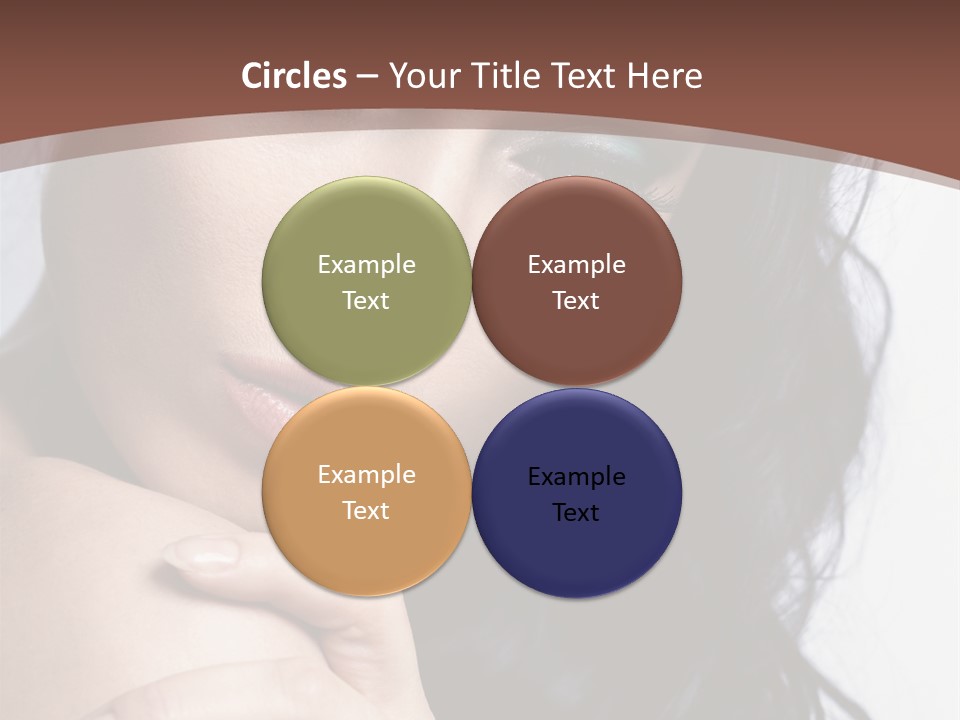 Fashion Female Black PowerPoint Template