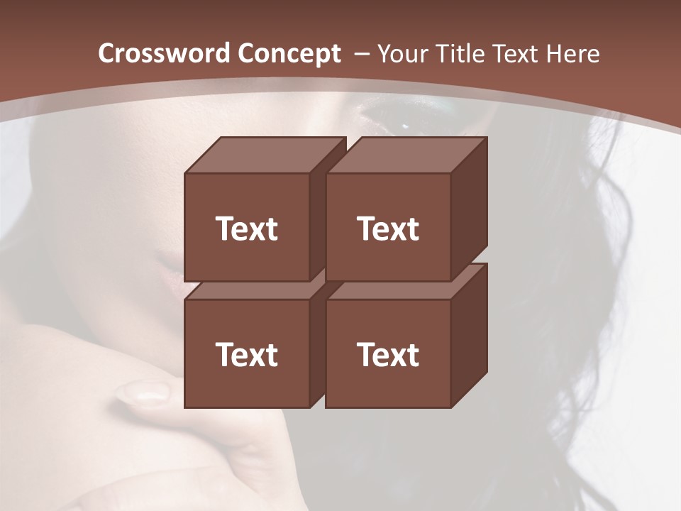 Fashion Female Black PowerPoint Template