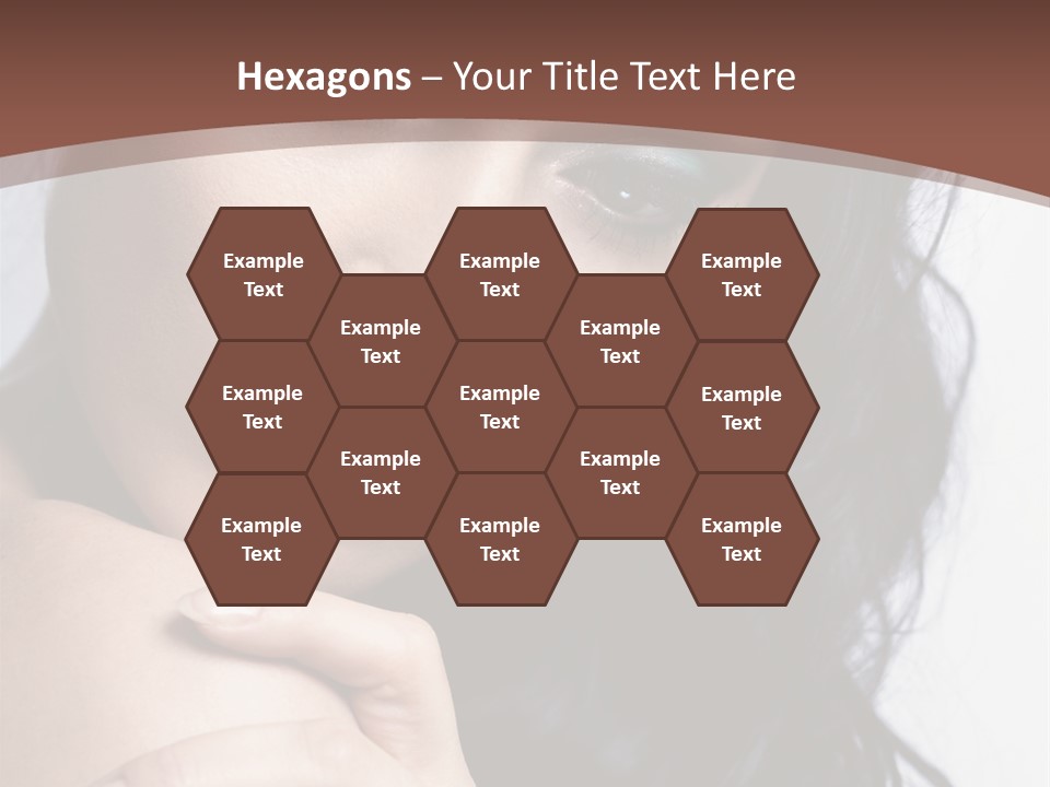 Fashion Female Black PowerPoint Template