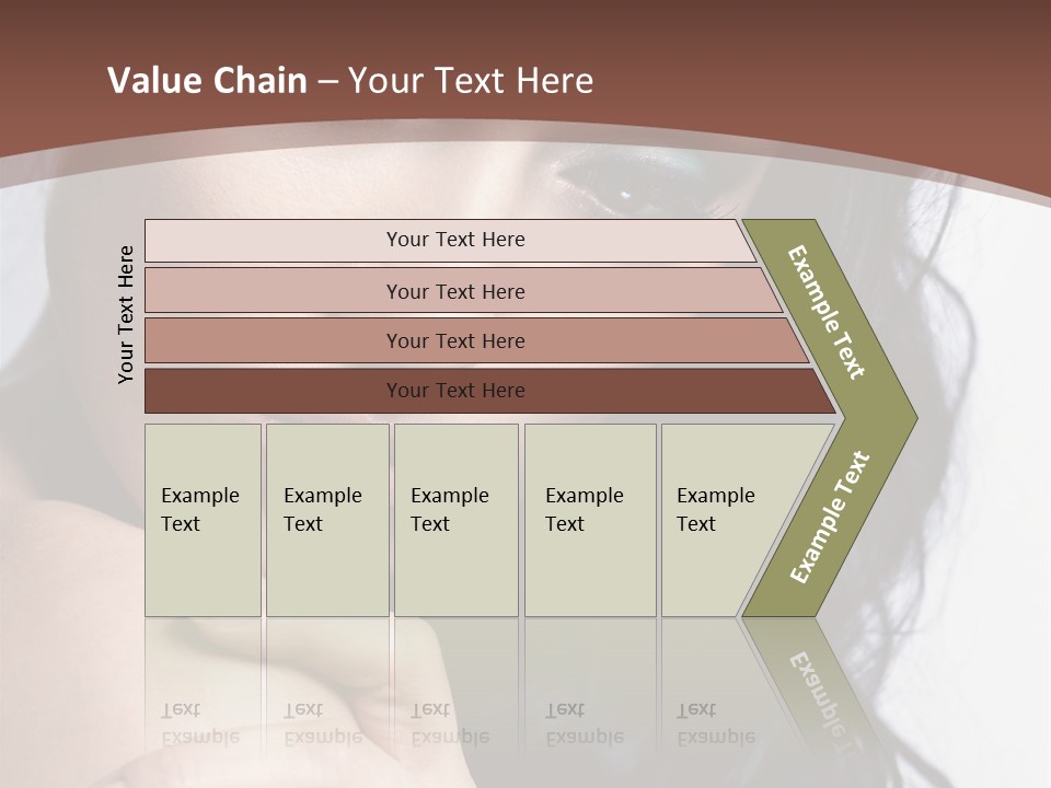 Fashion Female Black PowerPoint Template