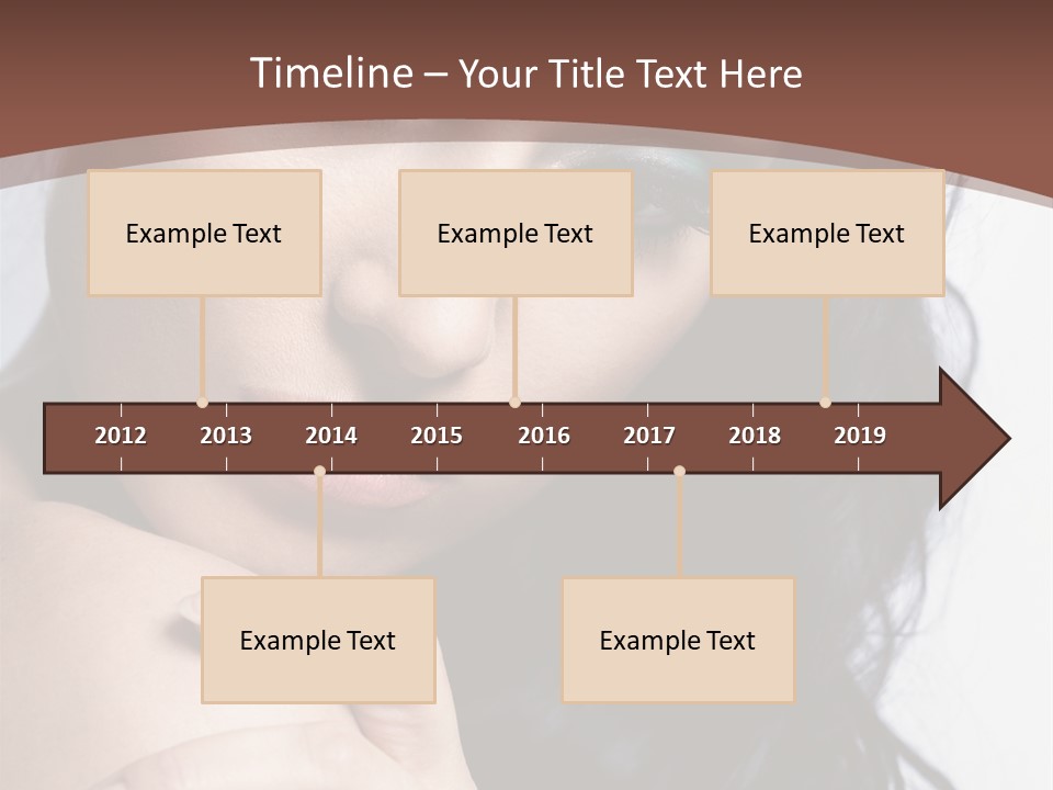 Fashion Female Black PowerPoint Template