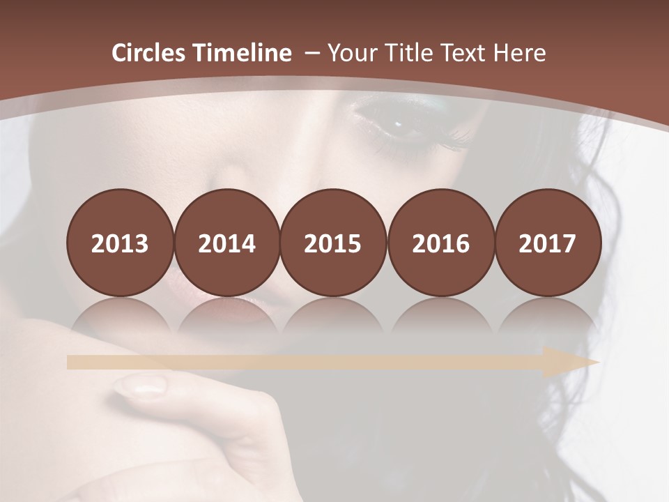 Fashion Female Black PowerPoint Template