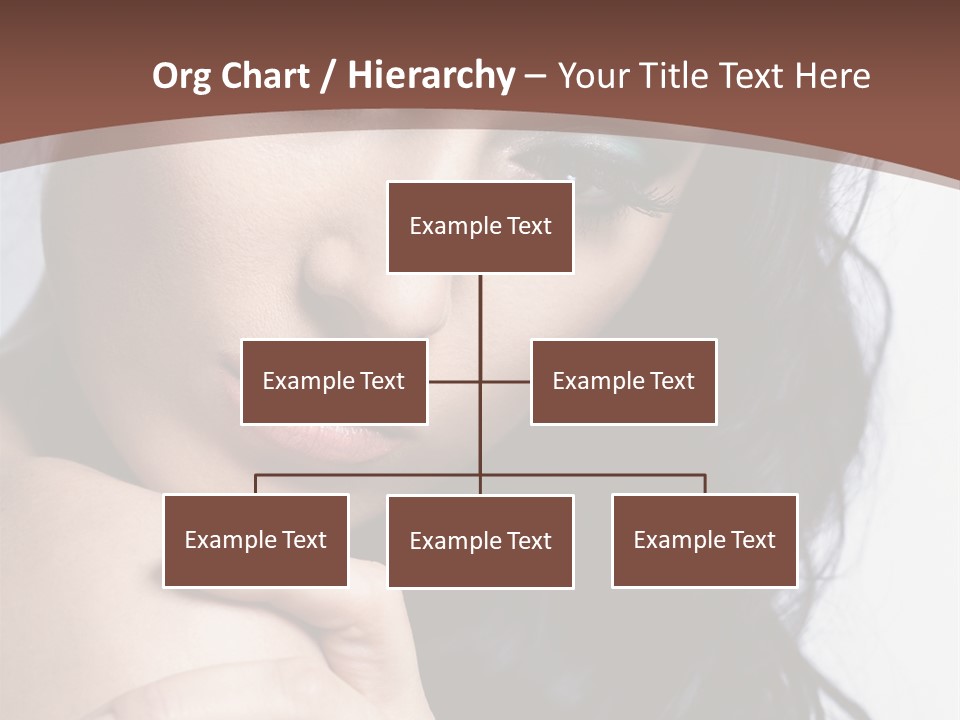 Fashion Female Black PowerPoint Template