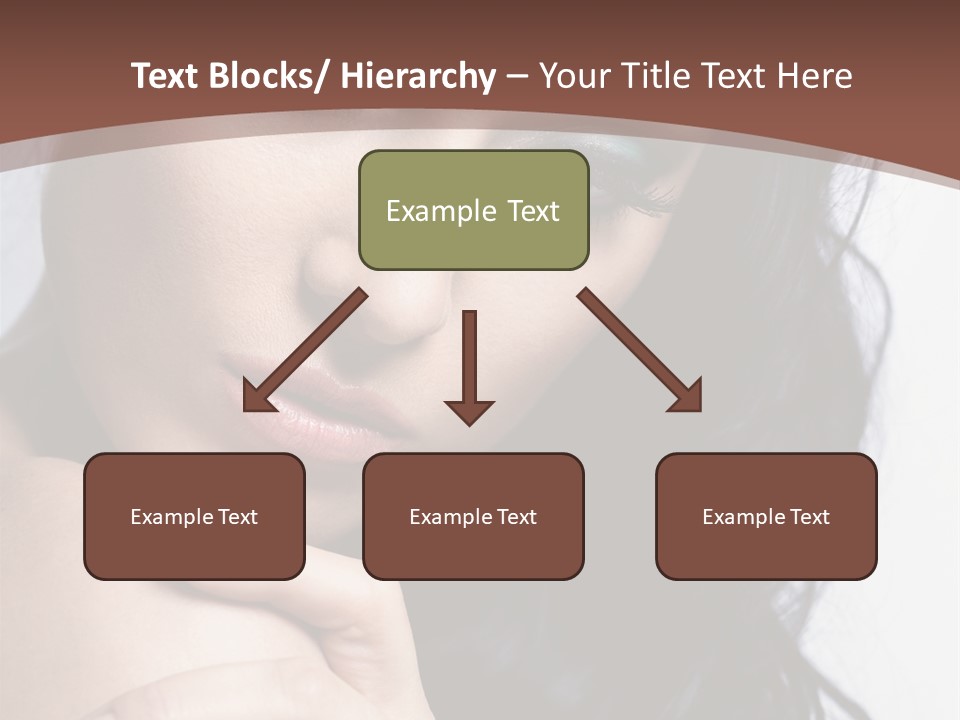 Fashion Female Black PowerPoint Template