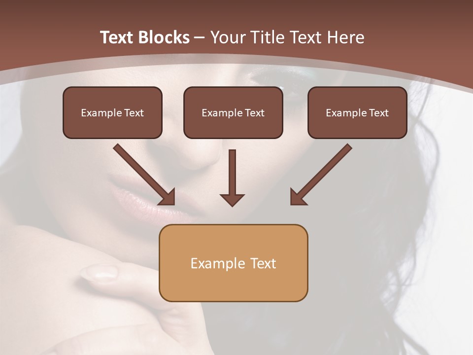 Fashion Female Black PowerPoint Template