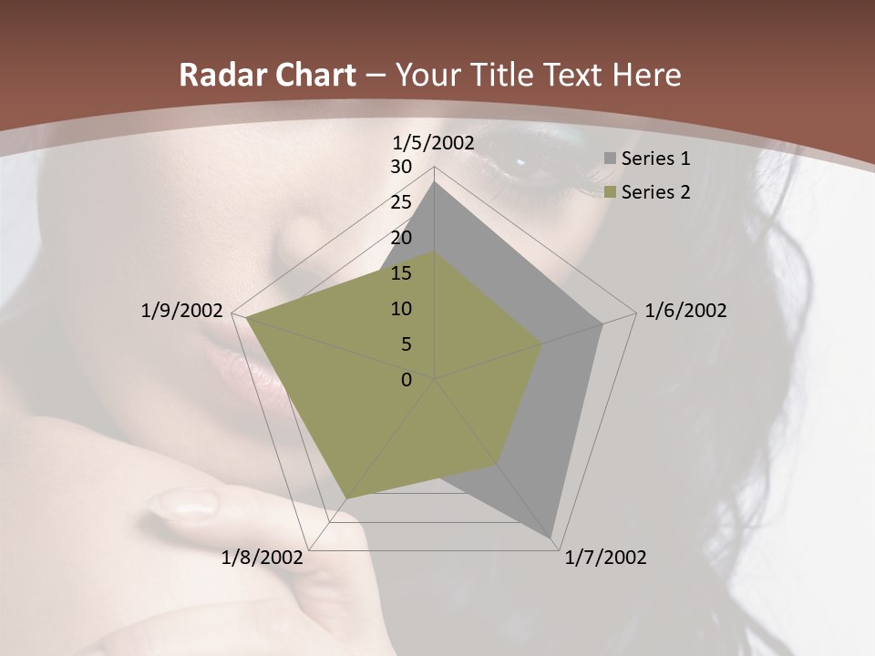 Fashion Female Black PowerPoint Template