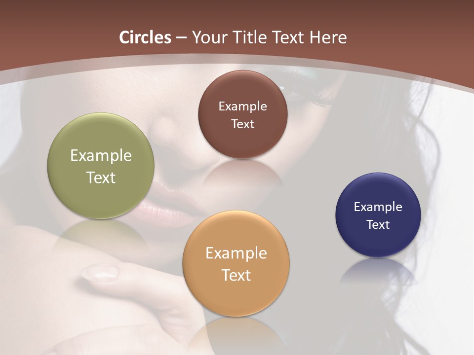 Fashion Female Black PowerPoint Template