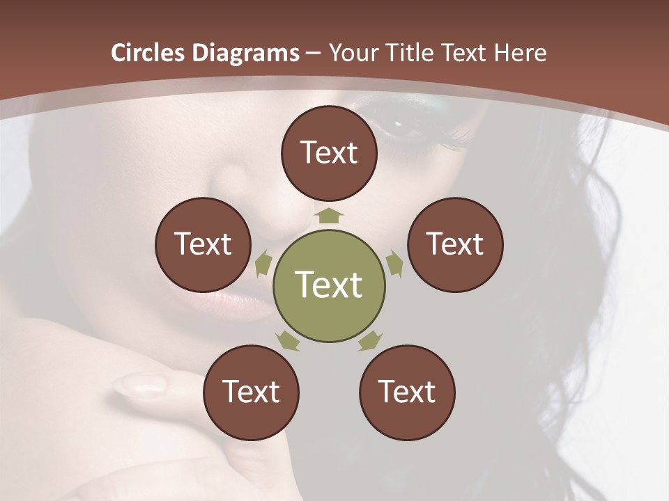 Fashion Female Black PowerPoint Template