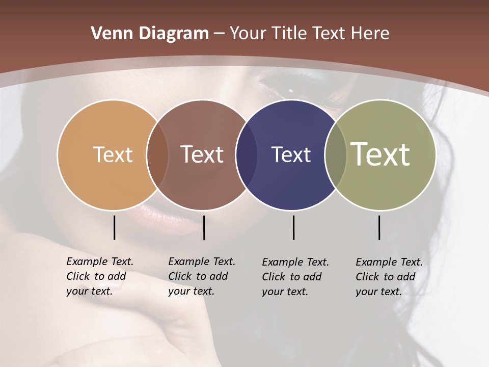 Fashion Female Black PowerPoint Template