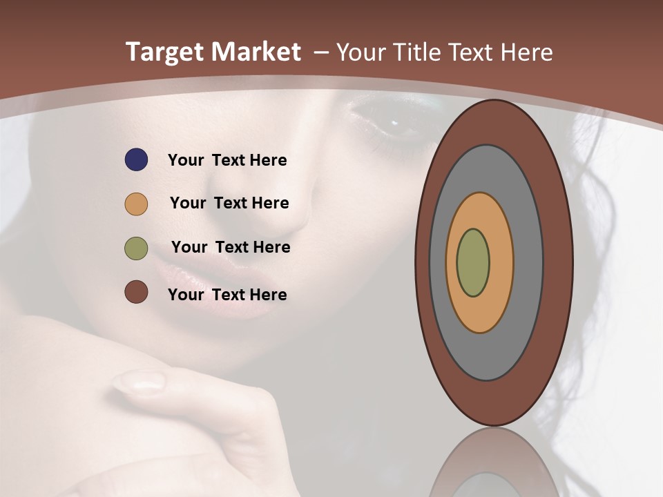 Fashion Female Black PowerPoint Template