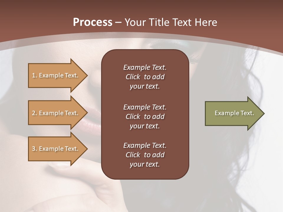 Fashion Female Black PowerPoint Template