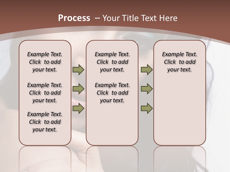 Fashion Female Black PowerPoint Template