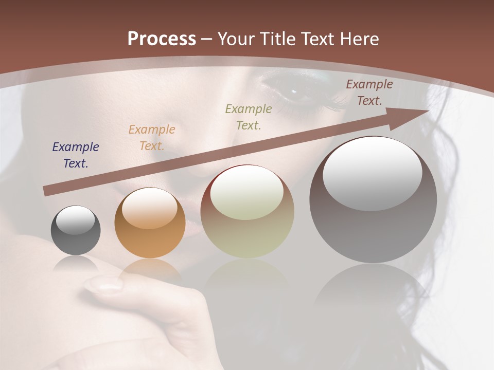 Fashion Female Black PowerPoint Template