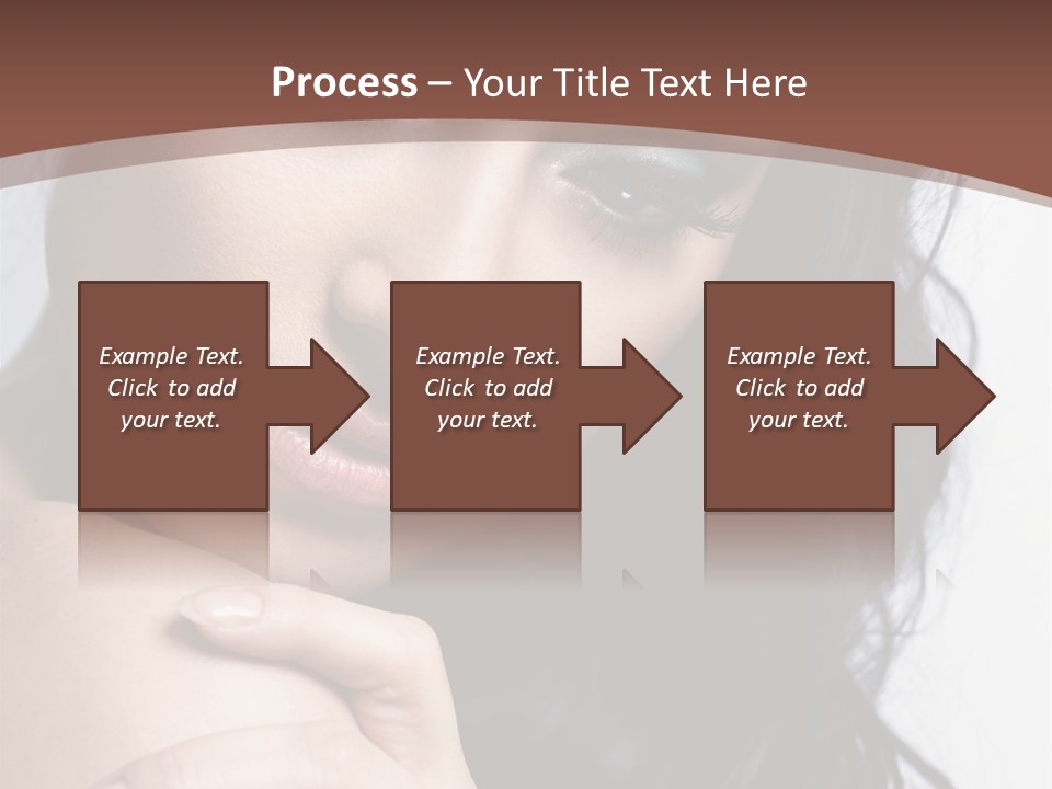 Fashion Female Black PowerPoint Template