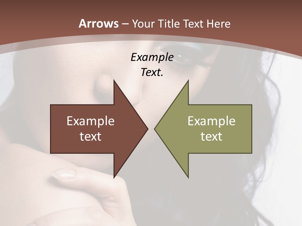 Fashion Female Black PowerPoint Template