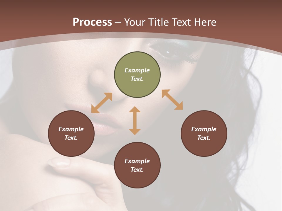 Fashion Female Black PowerPoint Template