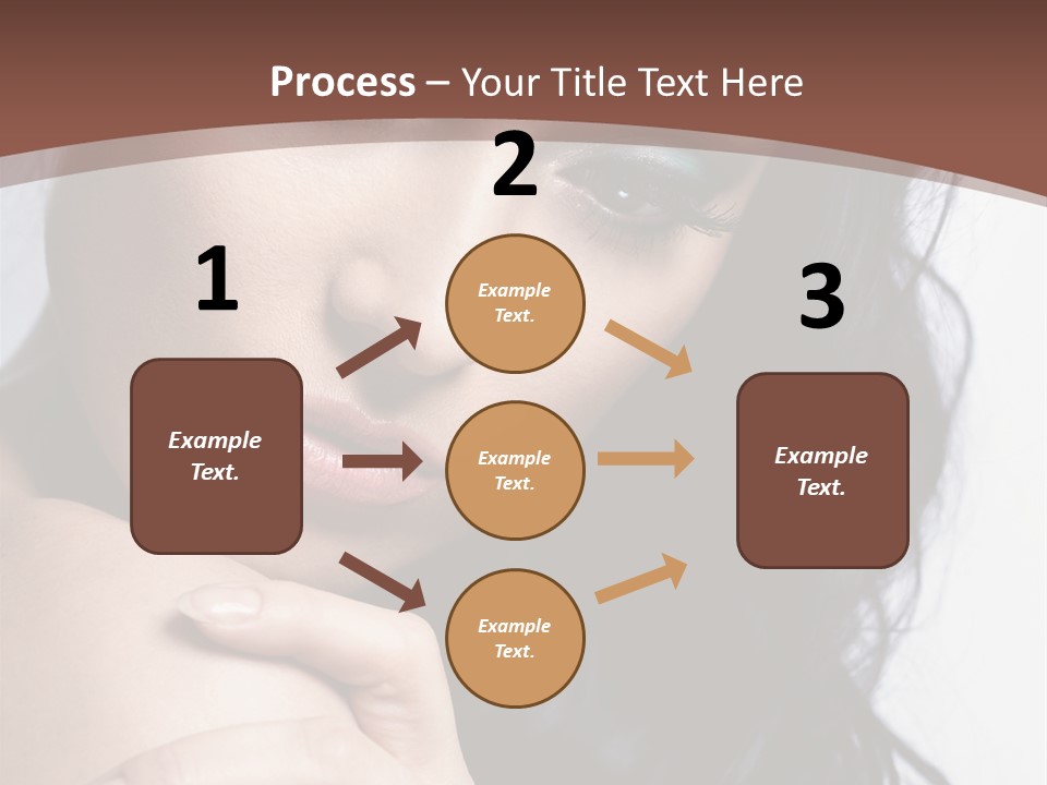 Fashion Female Black PowerPoint Template