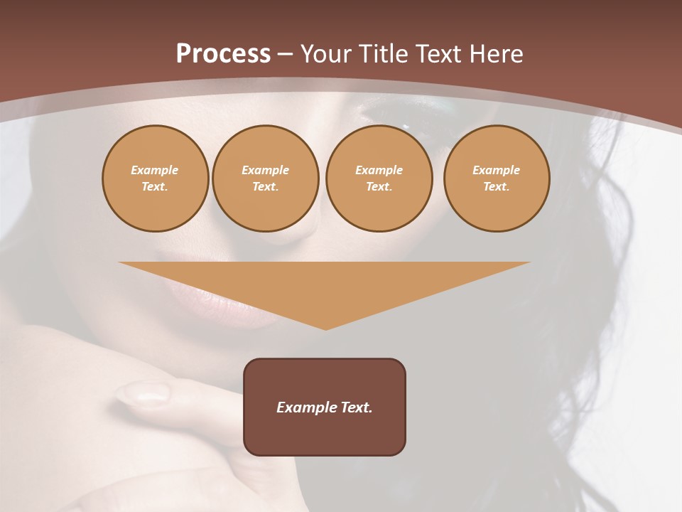 Fashion Female Black PowerPoint Template