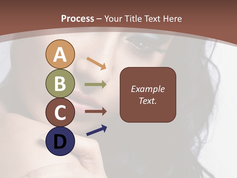 Fashion Female Black PowerPoint Template