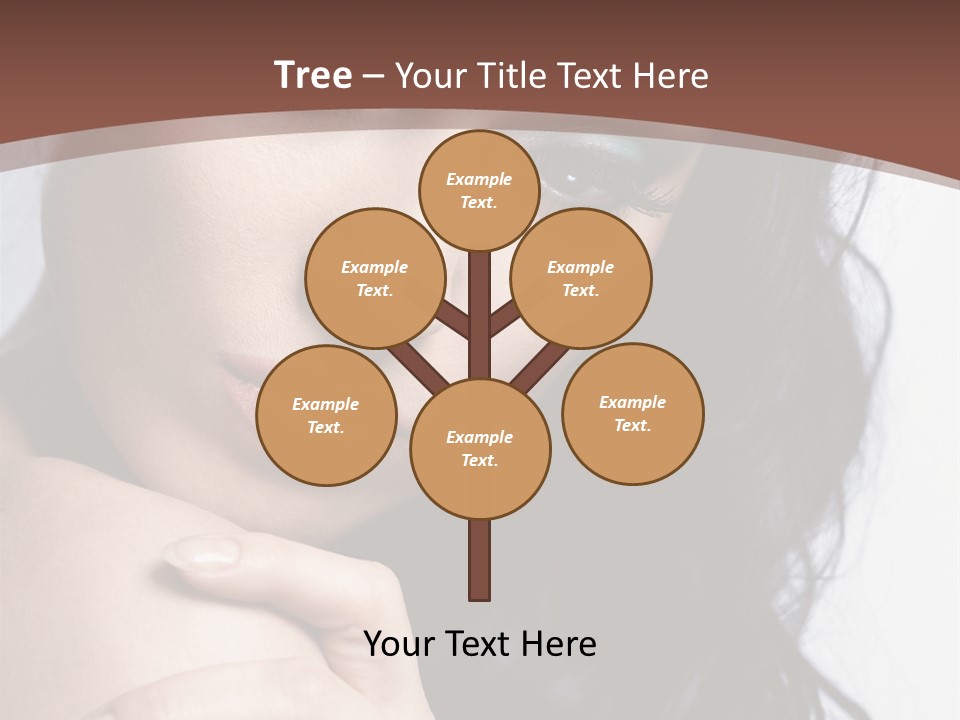 Fashion Female Black PowerPoint Template