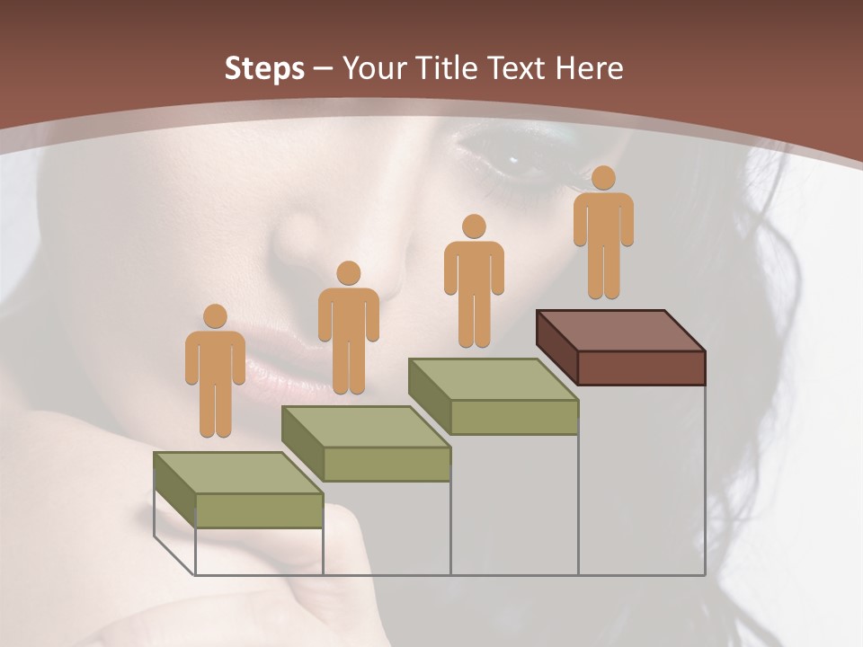 Fashion Female Black PowerPoint Template