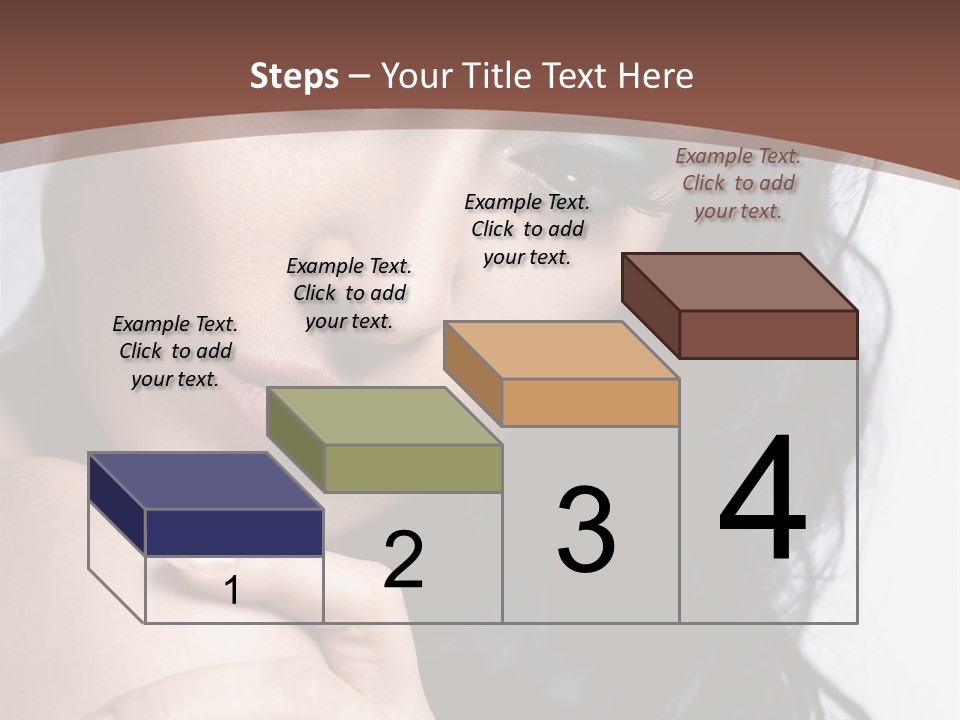 Fashion Female Black PowerPoint Template