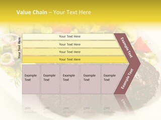 Food Steak Roasted PowerPoint Template