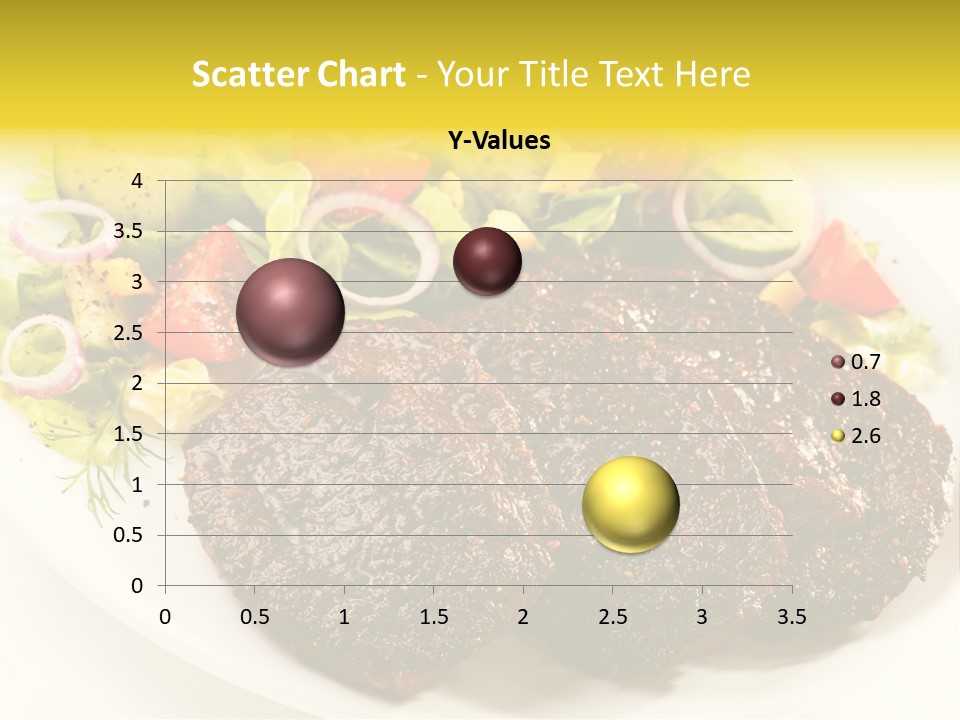 Food Steak Roasted PowerPoint Template