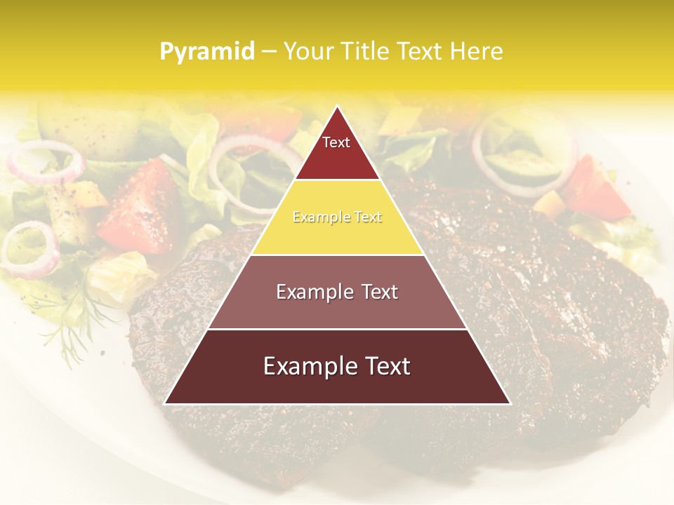 Food Steak Roasted PowerPoint Template