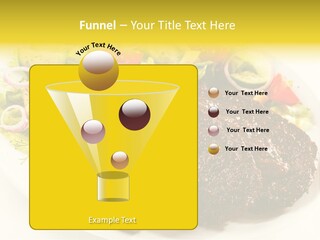 Food Steak Roasted PowerPoint Template