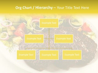 Food Steak Roasted PowerPoint Template