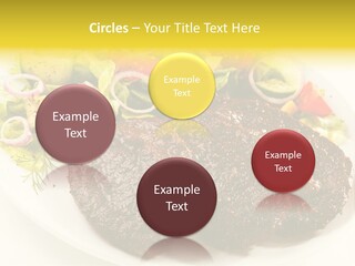 Food Steak Roasted PowerPoint Template