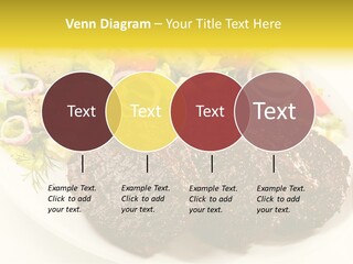 Food Steak Roasted PowerPoint Template