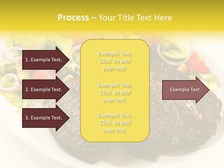 Food Steak Roasted PowerPoint Template
