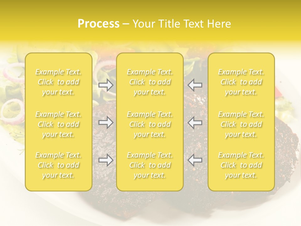 Food Steak Roasted PowerPoint Template
