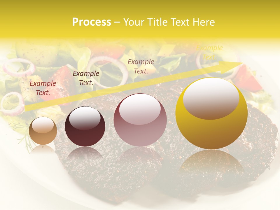 Food Steak Roasted PowerPoint Template