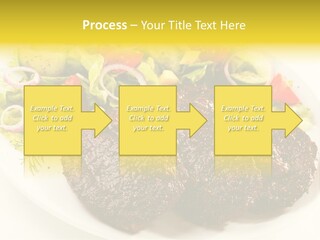 Food Steak Roasted PowerPoint Template