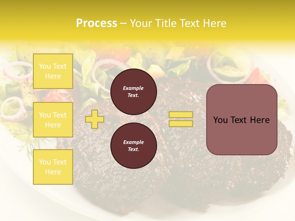 Food Steak Roasted PowerPoint Template