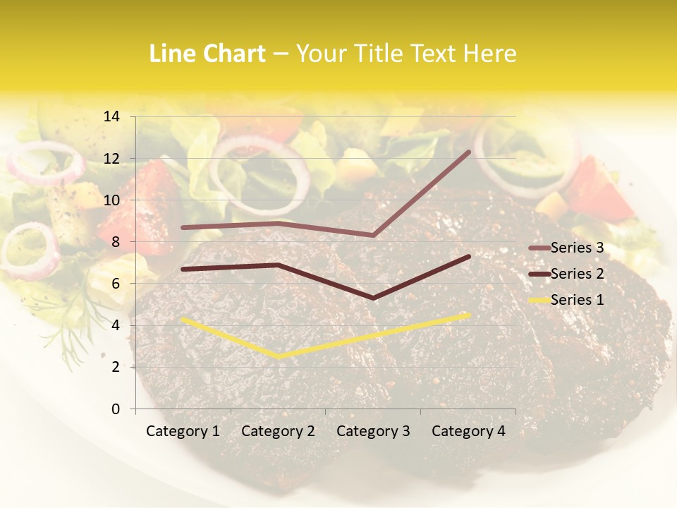 Food Steak Roasted PowerPoint Template