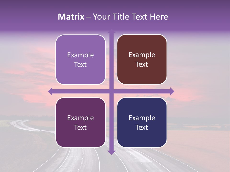 Green Horizon Colour PowerPoint Template