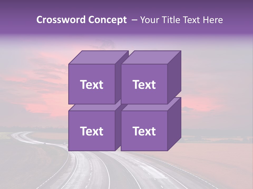 Green Horizon Colour PowerPoint Template