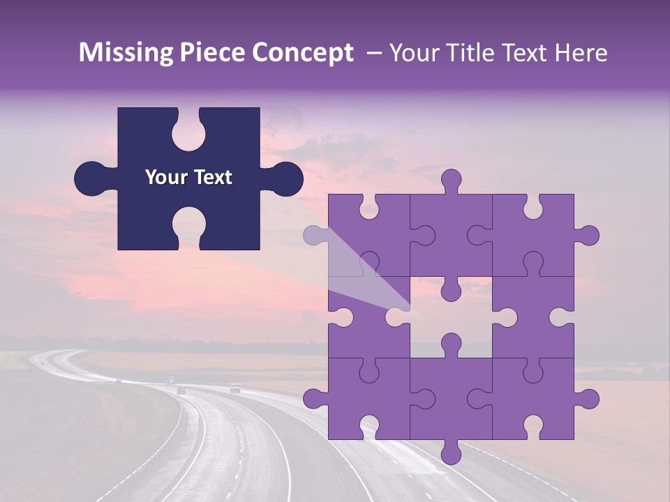 Green Horizon Colour PowerPoint Template