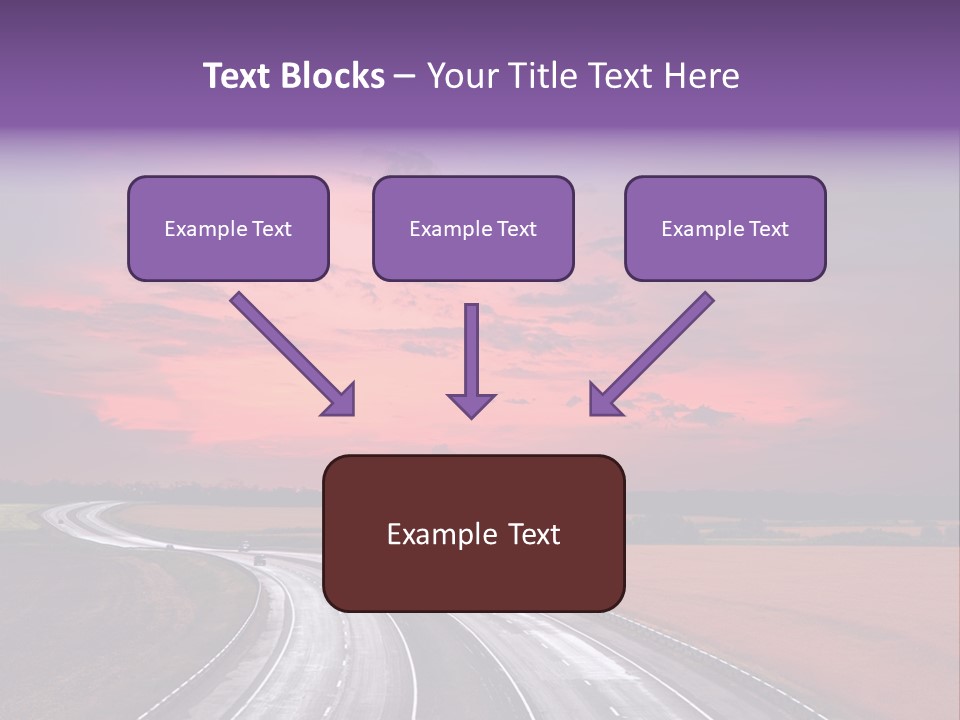 Green Horizon Colour PowerPoint Template