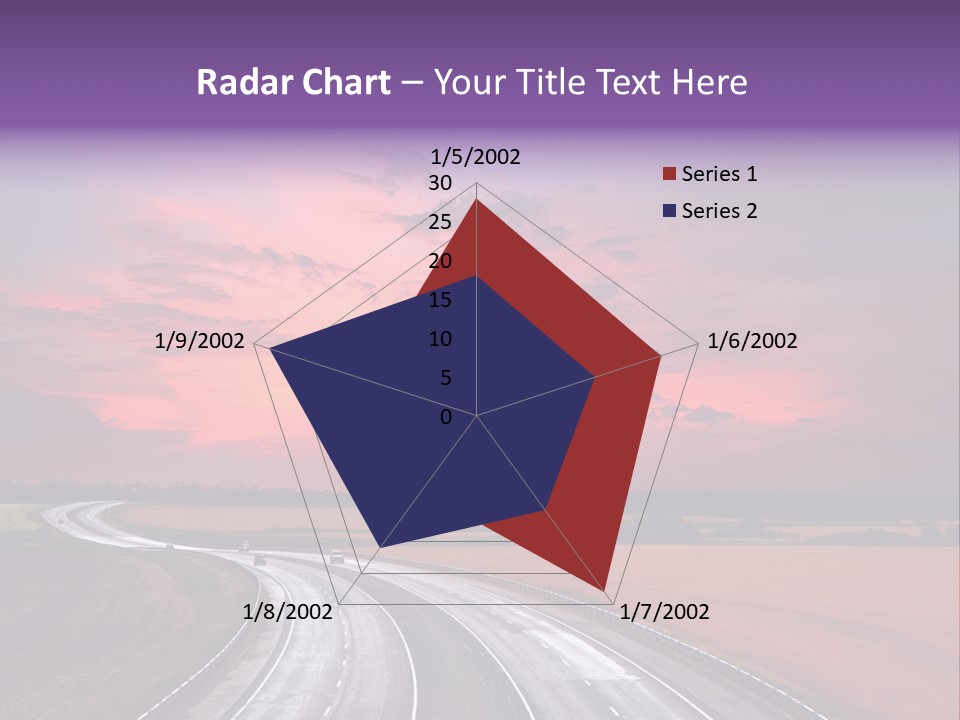 Green Horizon Colour PowerPoint Template