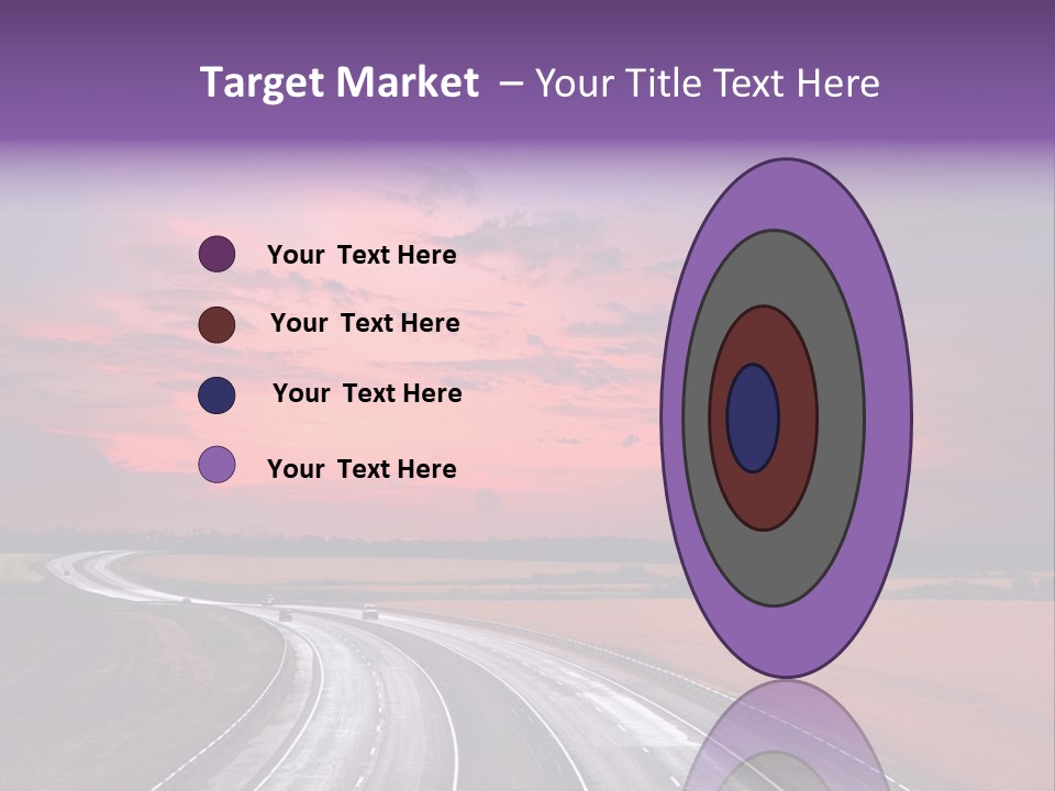 Green Horizon Colour PowerPoint Template