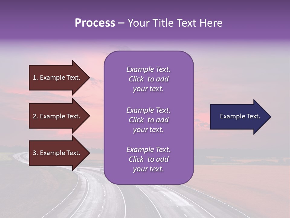 Green Horizon Colour PowerPoint Template