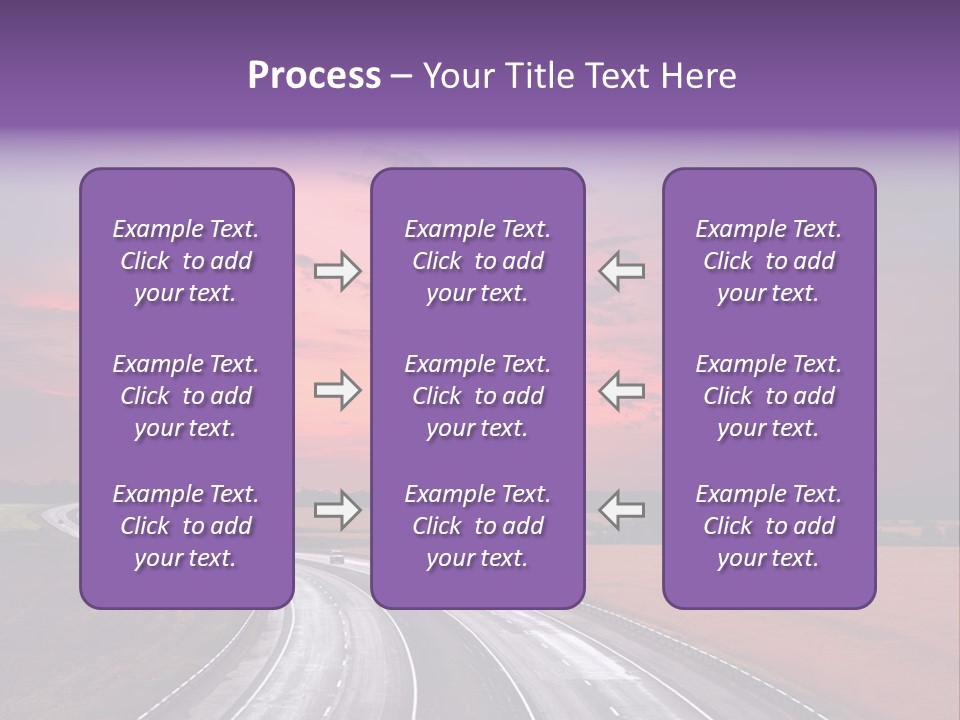 Green Horizon Colour PowerPoint Template
