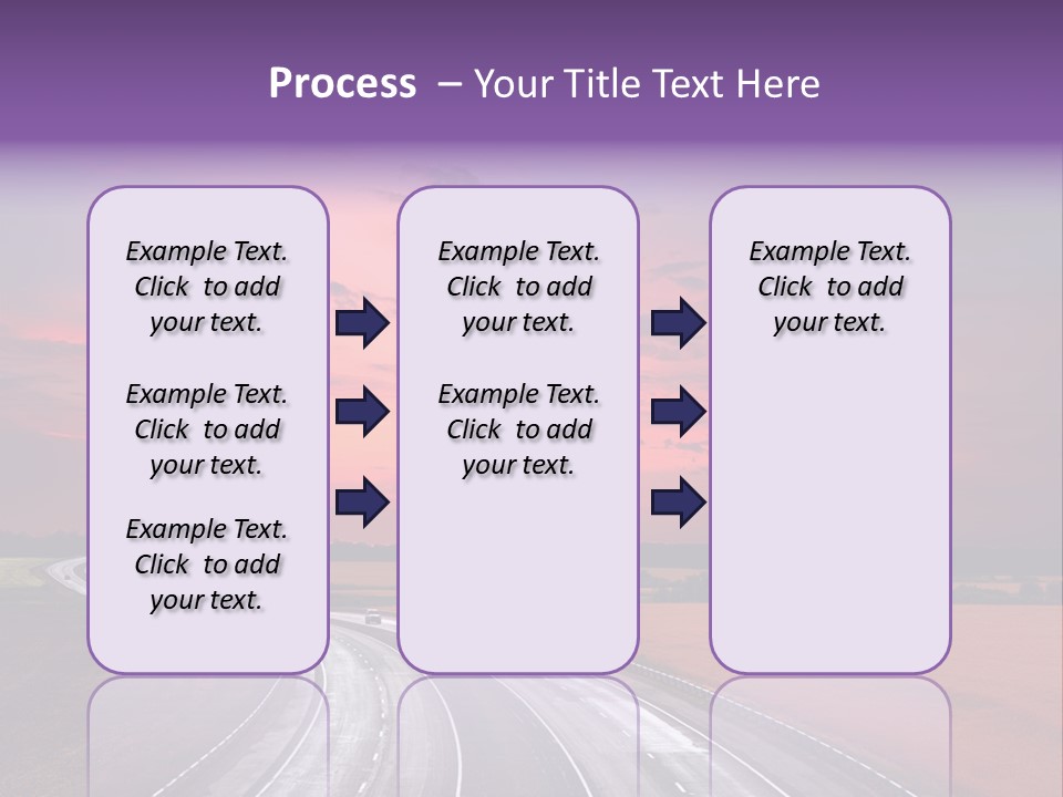 Green Horizon Colour PowerPoint Template