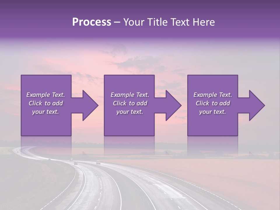Green Horizon Colour PowerPoint Template